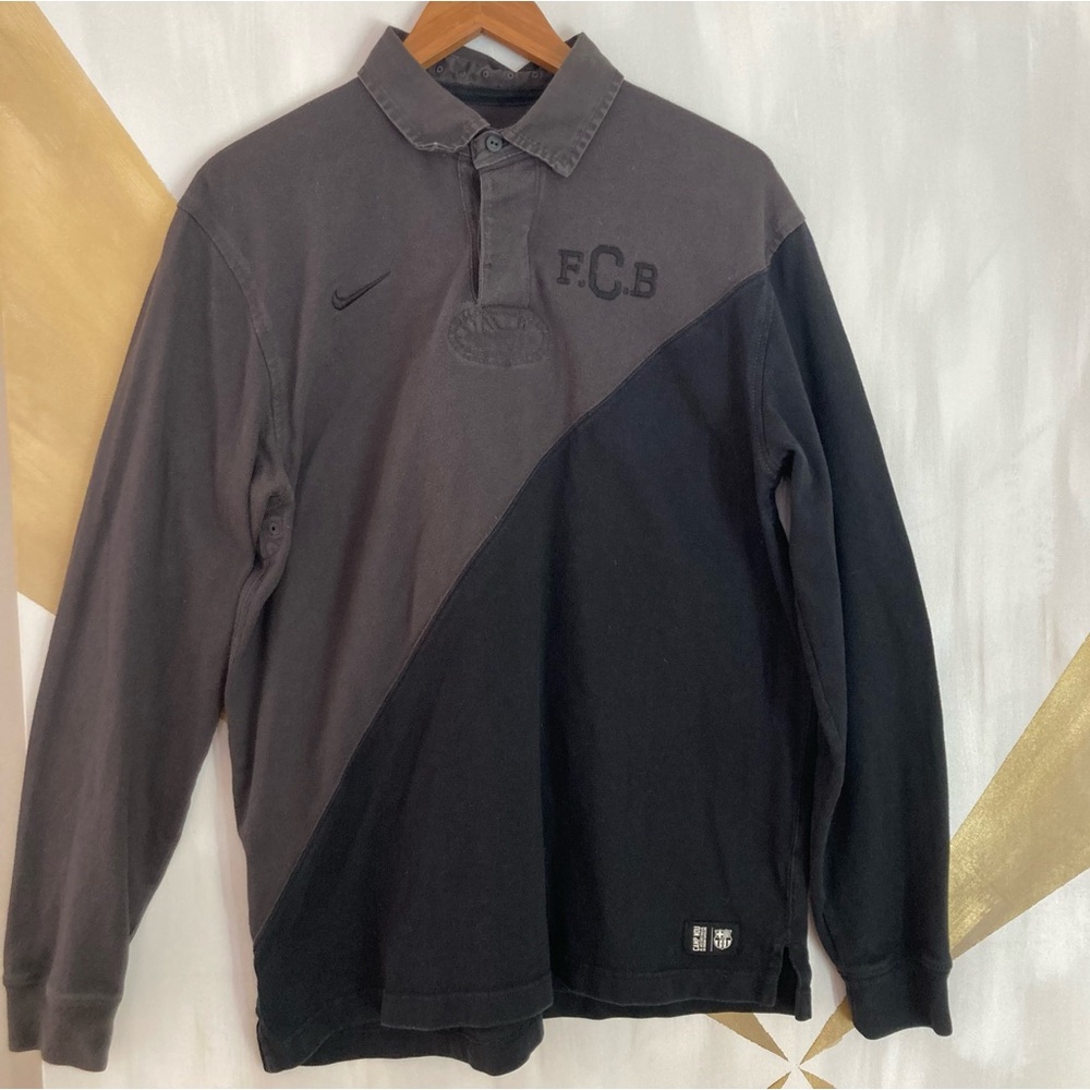FC Barcelona Long Sleeve Polo